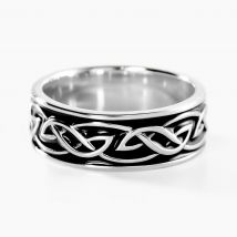 Bague Viking Argent Blanc - Pour Homme - Histoire d'Or
