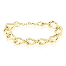 Bracelet Justinien Acier Doré - Pour Femme - Histoire d'Or