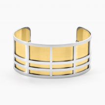 Bracelet Jonc Andria Acier Blanc - Pour Femme - Histoire d'Or