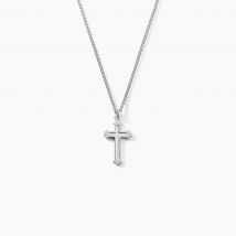 Collier Argent Blanc Nicolaos - Pour Homme - Histoire d'Or