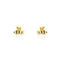 Boucles D'oreilles Puces Giosetta Or Jaune - Pour Enfant - Histoire d'Or