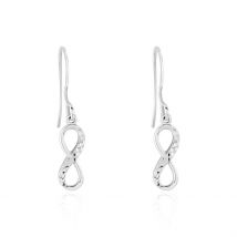 Boucles D'oreilles Pendantes Argent Blanc Teoxane - Pour Femme - Histoire d'Or