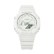 Montre Casio G-shock Classic Blanc - Boîtier Blanc - Cadran Blanc - Bracelet Blanc - Mécanisme en Quartz - Pour Homme - Histoire d'Or