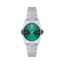 Montre Zadig & Voltaire Vert - Boîtier Blanc - Cadran Vert - Bracelet Argenté - Mécanisme en Quartz - Pour Femme - Histoire d'Or