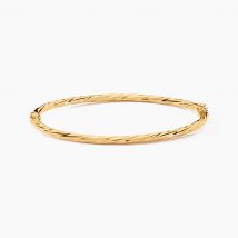 Bracelet Jonc Anaisaae Torsade Or Jaune - Pour Femme - Histoire d'Or
