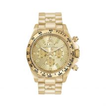 Montre Philipp Plein Nobile Doré - Boîtier Jaune - Cadran Champagne - Bracelet Doré - Mécanisme en Quartz - Pour Homme - Histoire d'Or
