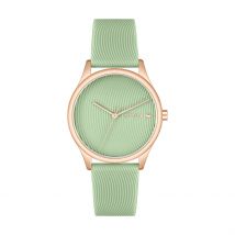 Montre Lacoste Falda Vert - Boîtier Rose - Cadran Vert - Bracelet Vert - Mécanisme en Quartz - Pour Femme - Histoire d'Or