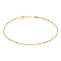 Chaîne De Cheville Lodi Plaqué Or Jaune - Pour Femme - Histoire d'Or