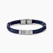 Bracelet Yannik Acier Blanc - Pour Homme - Histoire d'Or