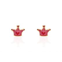 Boucles D'oreilles Puces Quinn Or Jaune - Pour Enfant - Histoire d'Or