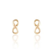 Boucles D'oreilles Puces Ajna Plaqué Or Jaune - Pour Femme - Histoire d'Or