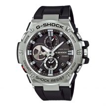 Montre Hybride Casio G-shock G-steel Noir - Boîtier Blanc - Cadran Noir - Bracelet - Mécanisme en Hybride - Pour Homme - Histoire d'Or