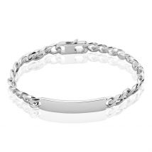 Bracelet Identité Casper Argent Blanc - Pour Femme - Histoire d'Or