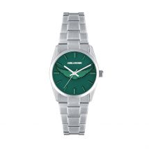 Montre Zadig & Voltaire Vert - Boîtier Blanc - Cadran Vert - Bracelet Argenté - Mécanisme en Quartz - Pour Femme - Histoire d'Or