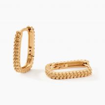 Créoles Hari Plaqué Or Doré - Pour Femme - Histoire d'Or