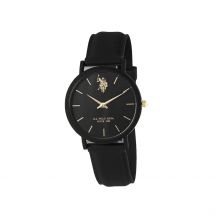 Montre U.s. Polo Assn. Noir - Boîtier Noir - Cadran Noir - Bracelet Noir - Mécanisme en Quartz - Pour Femme - Histoire d'Or