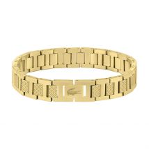 Bracelet Lacoste Metropole Acier Jaune - Pour Homme - Histoire d'Or