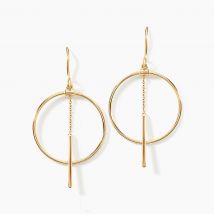 Boucles D'oreilles Pendantes Tila Or Jaune - Pour Femme - Histoire d'Or