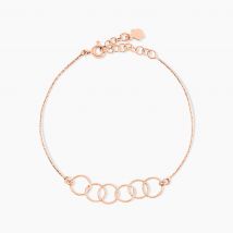 Bracelet Argent Rose Bulle - Pour Femme - Histoire d'Or