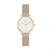 Montre Lacoste Lacoste Suzanne Blanc - Boîtier Rose - Cadran Blanc - Bracelet Rose - Mécanisme en Quartz - Pour Femme - Histoire d'Or