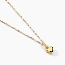 Collier Aricia Coeur Or Jaune - Pour Enfant - Histoire d'Or