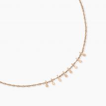 Collier Pippa Argent Rose - Pour Femme - Histoire d'Or