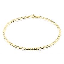 Bracelet Iris Or Jaune Maille Gourmette - Pour Femme - Histoire d'Or