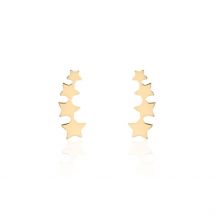 Boucles D'oreilles Grimpantes Plaqué Or Nayeli - Pour Femme - Histoire d'Or