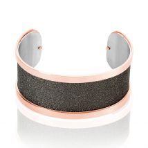 Bracelet Jonc Acier Rose - Pour Femme - Histoire d'Or