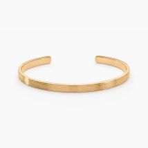Bracelet Jonc Ensoleillée Plaqué Or Jaune - Pour Femme - Histoire d'Or