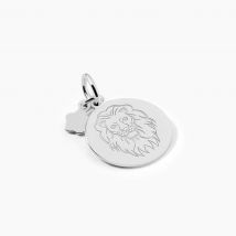 Pendentif Zodiaque Rond Argent Blanc - Pour Famille - Histoire d'Or