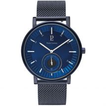 Montre Pierre Lannier Woofer Bleu - Boîtier Bleu - Cadran Blanc - Bracelet Bleu - Mécanisme en Quartz - Pour Homme - Histoire d'Or