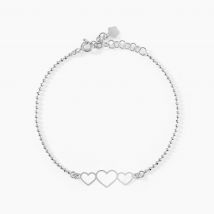 Bracelet Love Love Argent Blanc - Pour Femme - Histoire d'Or