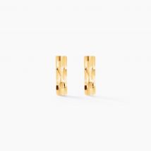 Boucles D'oreilles Puces Ash Or Jaune - Pour Femme - Histoire d'Or