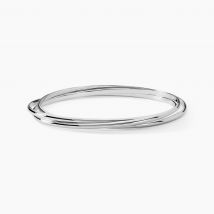 Bracelet Jonc Hugoline Argent Blanc - Pour Femme - Histoire d'Or