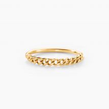 Bague Serenity Plaque Or Jaune - Pour Femme - Histoire d'Or
