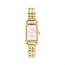 Montre Coach Cadie Blanc - Boîtier - Cadran Blanc - Bracelet Doré - Mécanisme en Quartz - Pour Femme - Histoire d'Or