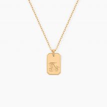 Collier Plaqué Or Quintien - Pour Homme - Histoire d'Or