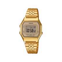 Montre Casio Collection Vintage Champagne - Boîtier Doré - Cadran Doré - Bracelet Doré - Mécanisme en Quartz - Pour Femme - Histoire d'Or