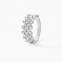 Bague Louisette Argent Blanc - Pour Femme - Histoire d'Or