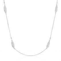 Collier Sautoir Euriell Argent Blanc - Pour Femme - Histoire d'Or