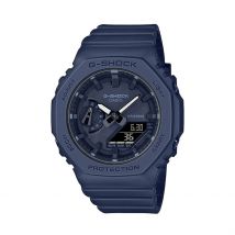 Montre Casio G-shock Classic Noir - Boîtier Bleu - Cadran Noir - Bracelet Bleu - Mécanisme en Quartz - Pour Femme - Histoire d'Or