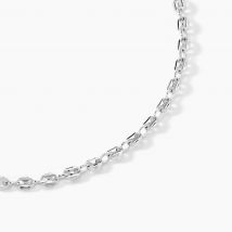 Collier Carrus Argent Blanc - Pour Homme - Histoire d'Or