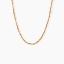 Chaîne Clement Maille Gourmette Plaqué Or Jaune - Pour Homme - Histoire d'Or