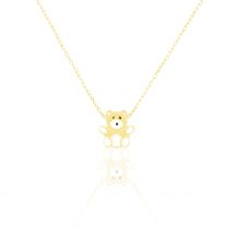 Collier Mae Ourson Or Jaune - Pour Enfant - Histoire d'Or