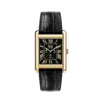 Montre Connectée Ice Watch Ice Smart Tks 2.0 - Boîtier Doré - Cadran Noir - Bracelet Noir - Mécanisme en Connectée - Pour Unisex - Histoire d'Or