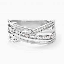 Bague Corilitia Or Blanc Diamant - Pour Femme - Histoire d'Or
