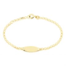 Bracelet Identitée Marcel Or Jaune - Pour Enfant - Histoire d'Or