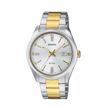 Montre Casio Collection Argenté - Boîtier Bicolore - Cadran Bicolore - Bracelet - Mécanisme en Quartz - Pour Homme - Histoire d'Or