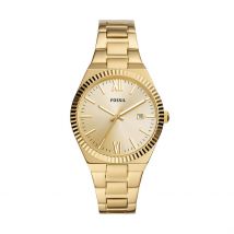 Montre Fossil Scarlettedoré - Boîtier Doré - Cadran Doré - Bracelet Doré - Mécanisme en Quartz - Pour Femme - Histoire d'Or